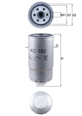 Filtru combustibil KNECHT KC 182
