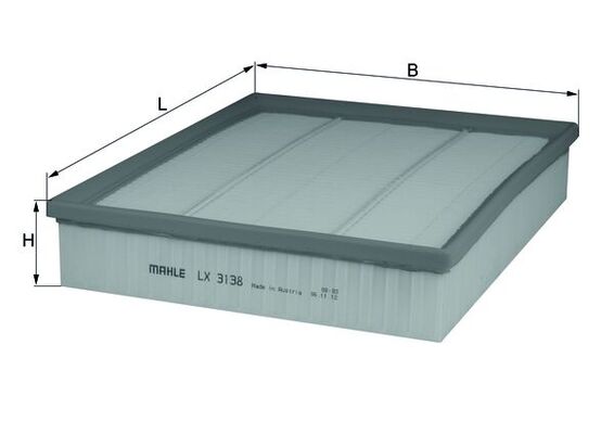 Filtru aer KNECHT LX 3138