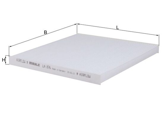 Filtru polen KNECHT LA 876