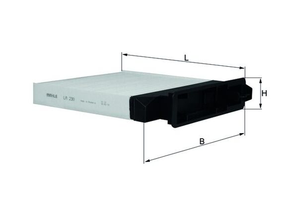 Filtru polen KNECHT LA 230