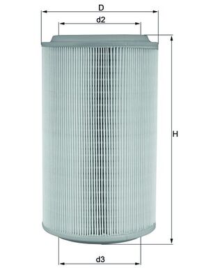 Filtru aer KNECHT LX 913