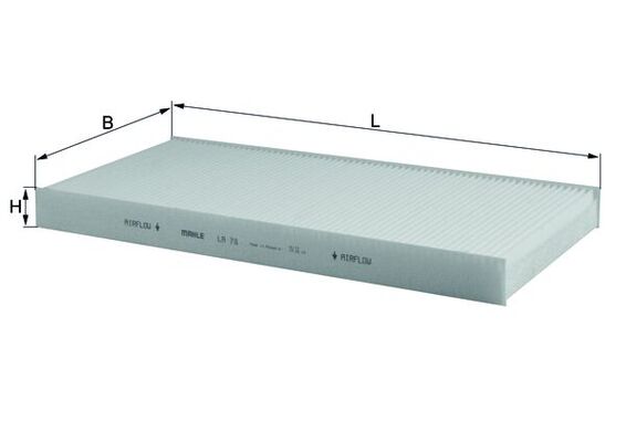 Filtru polen KNECHT LA 78