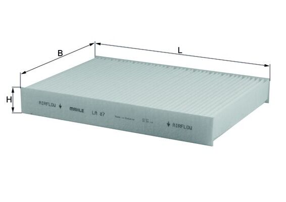 Filtru polen KNECHT LA 87
