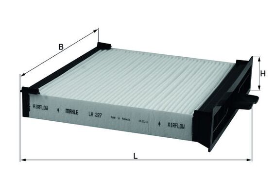 Filtru polen KNECHT LA 227