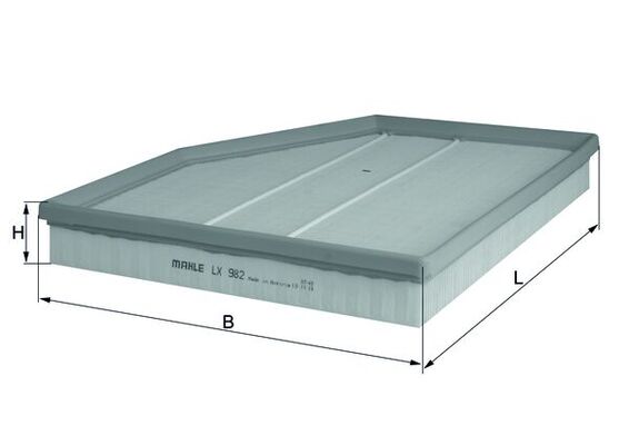Filtru aer KNECHT LX 982