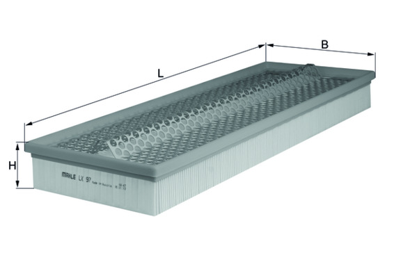 Filtru aer KNECHT LX 97