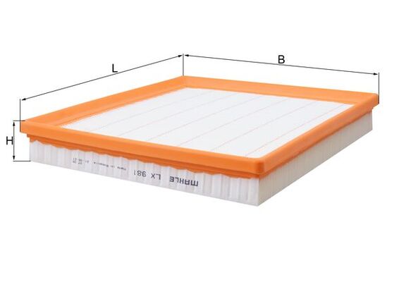 Filtru aer KNECHT LX 981