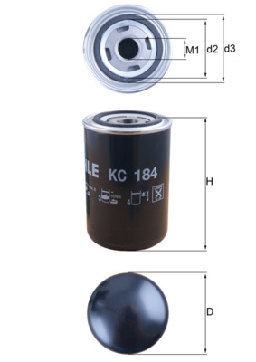 Filtru combustibil KNECHT KC184