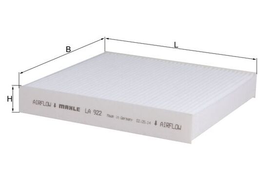 Filtru polen KNECHT LA 922