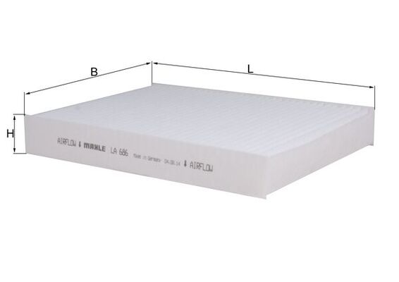 Filtru polen KNECHT LA 686