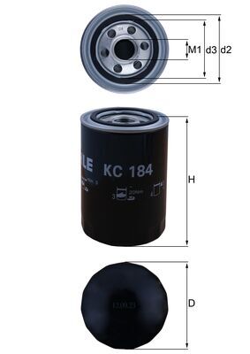 Filtru combustibil KNECHT KC184