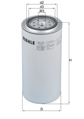 Filtru combustibil KNECHT KC 75