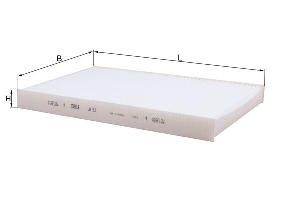 Filtru polen KNECHT LA 93