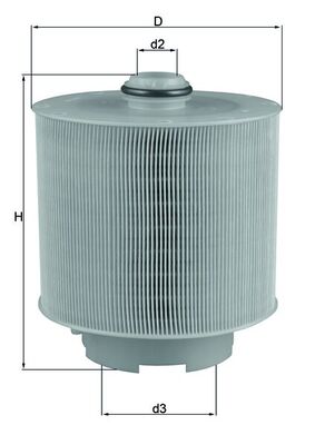 Filtru aer KNECHT LX1006/2D