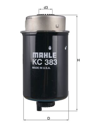 Filtru combustibil KNECHT KC383