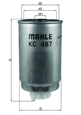 Filtru combustibil KNECHT KC487