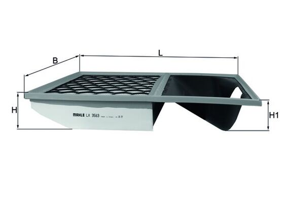 Filtru aer KNECHT LX3583