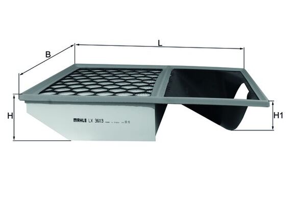 Filtru aer KNECHT LX 3603