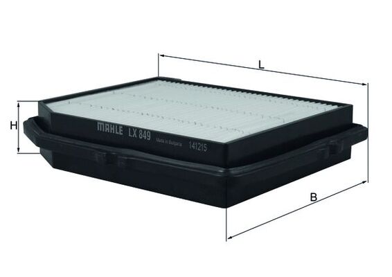 Filtru aer KNECHT LX 849