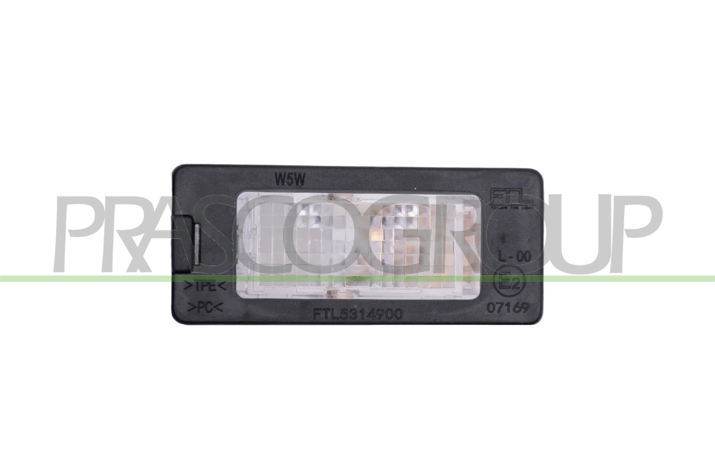 Iluminare numar de circulatie PRASCO SK0304351