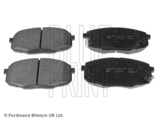 Placute frana BLUE PRINT ADG042130