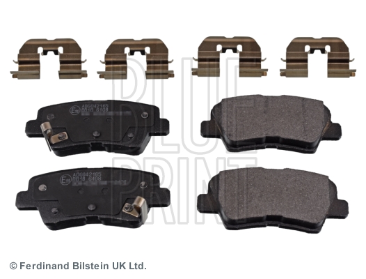 Placute frana BLUE PRINT ADG042165