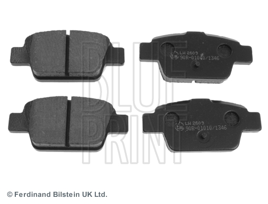 Placute frana BLUE PRINT ADL144204