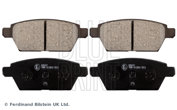 Placute frana BLUE PRINT ADM54288