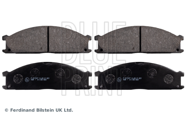 Placute frana BLUE PRINT ADN14297