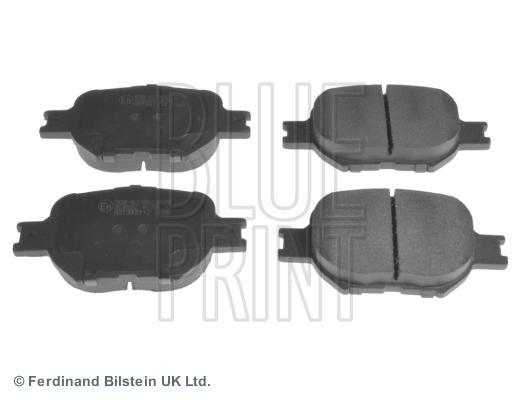 Placute frana BLUE PRINT ADT342112