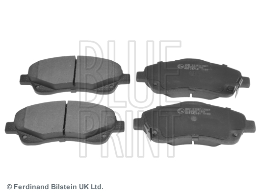Placute frana BLUE PRINT ADT342141