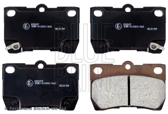 Placute frana BLUE PRINT ADT342156