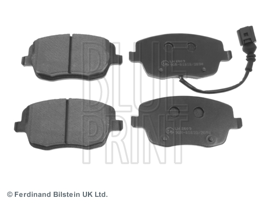 Placute frana BLUE PRINT ADV184203