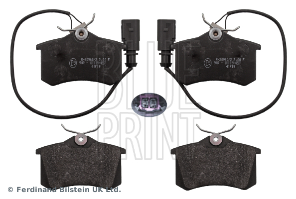 Placute frana BLUE PRINT ADV184229