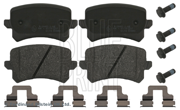 Placute frana BLUE PRINT ADV184231