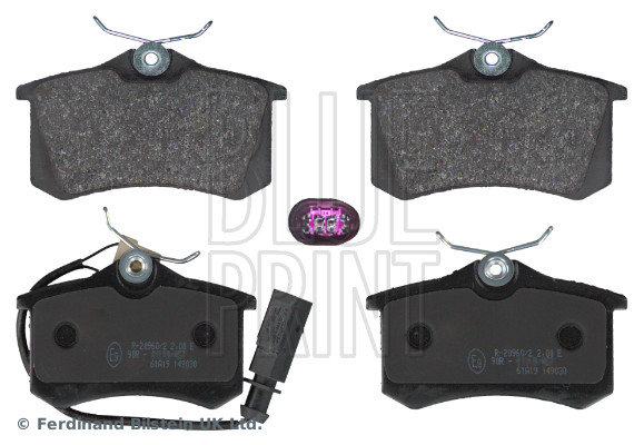 Placute frana BLUE PRINT ADV184240