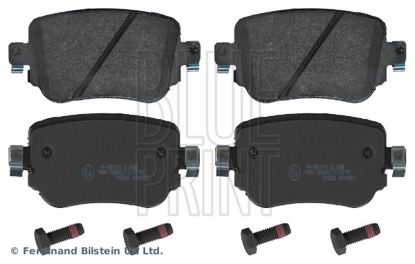 Placute frana BLUE PRINT ADV184250