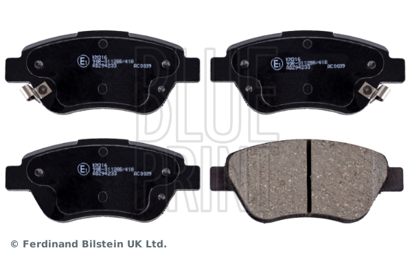 Placute frana BLUE PRINT ADZ94233