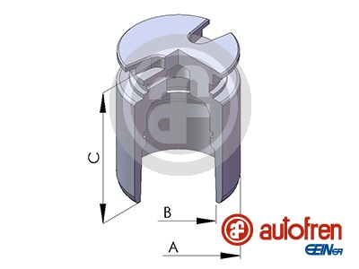 Piston etrier frana VW TOURAN (1T1, 1T2) 1.9 TDI  diesel 105 cai AUTOFREN SEINSA D02554