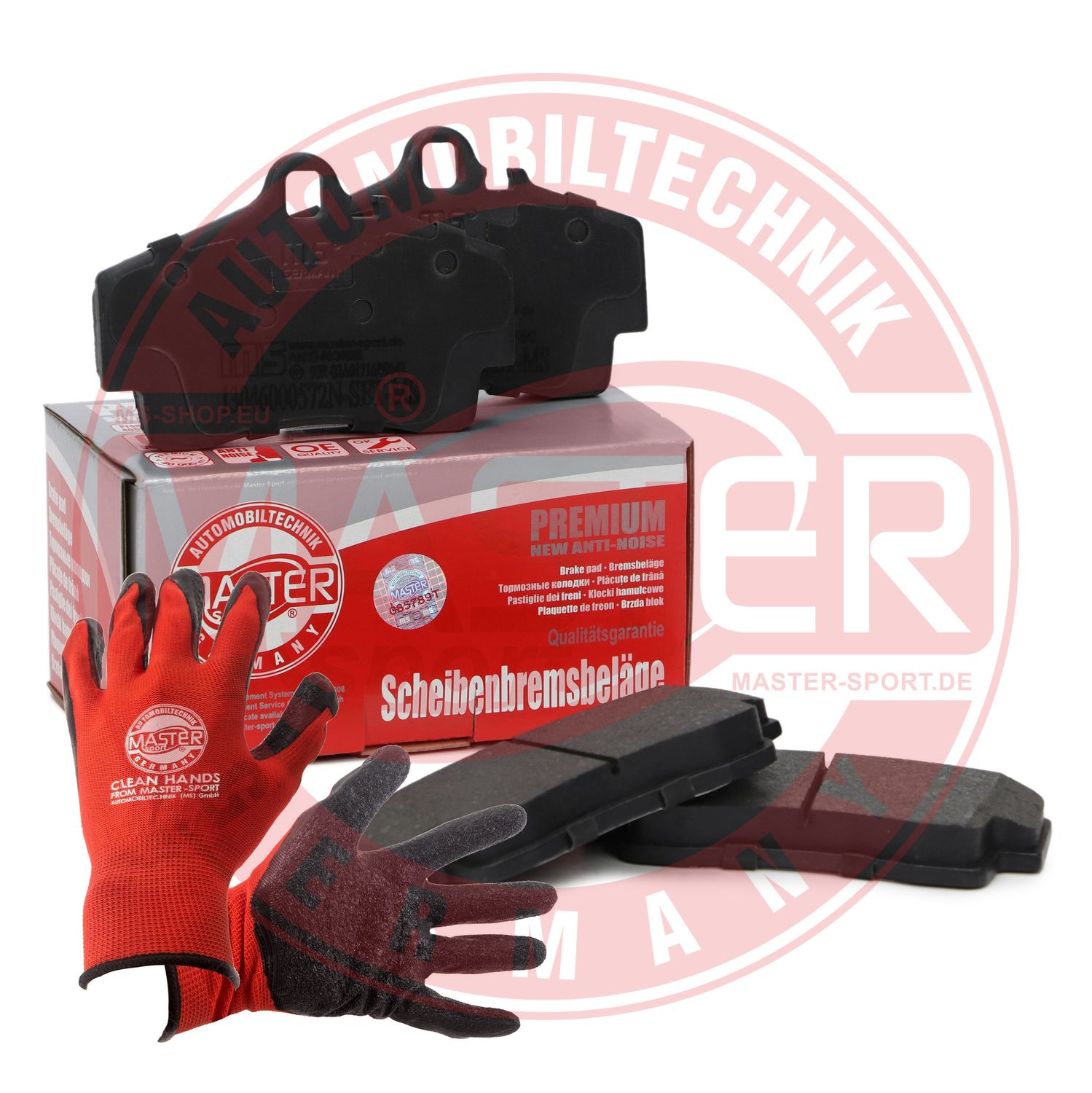Placute frana MASTERSPORT GERMANY 13046000572N-SET-MSP