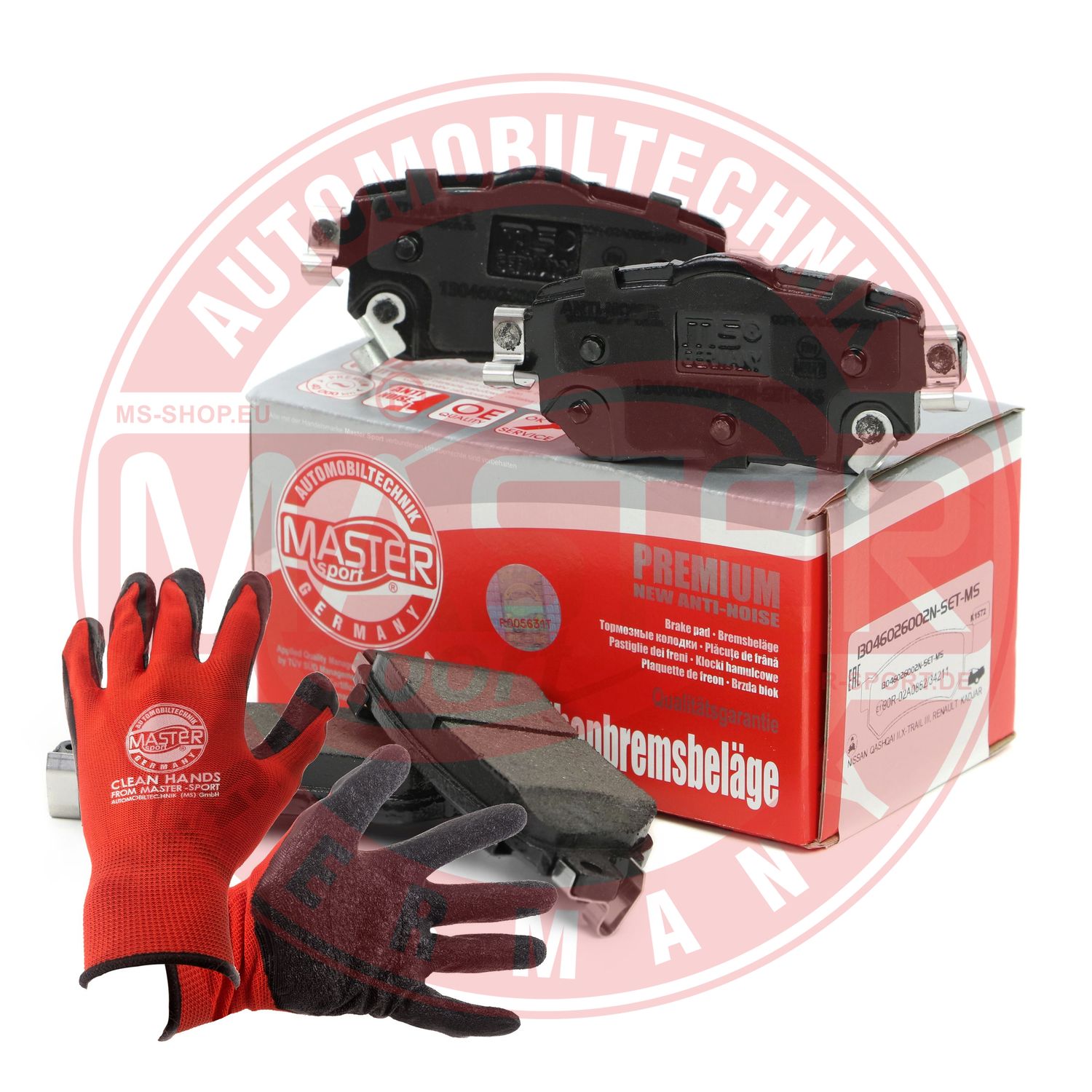 Placute frana MASTERSPORT GERMANY 13046026002N-SET-MSP