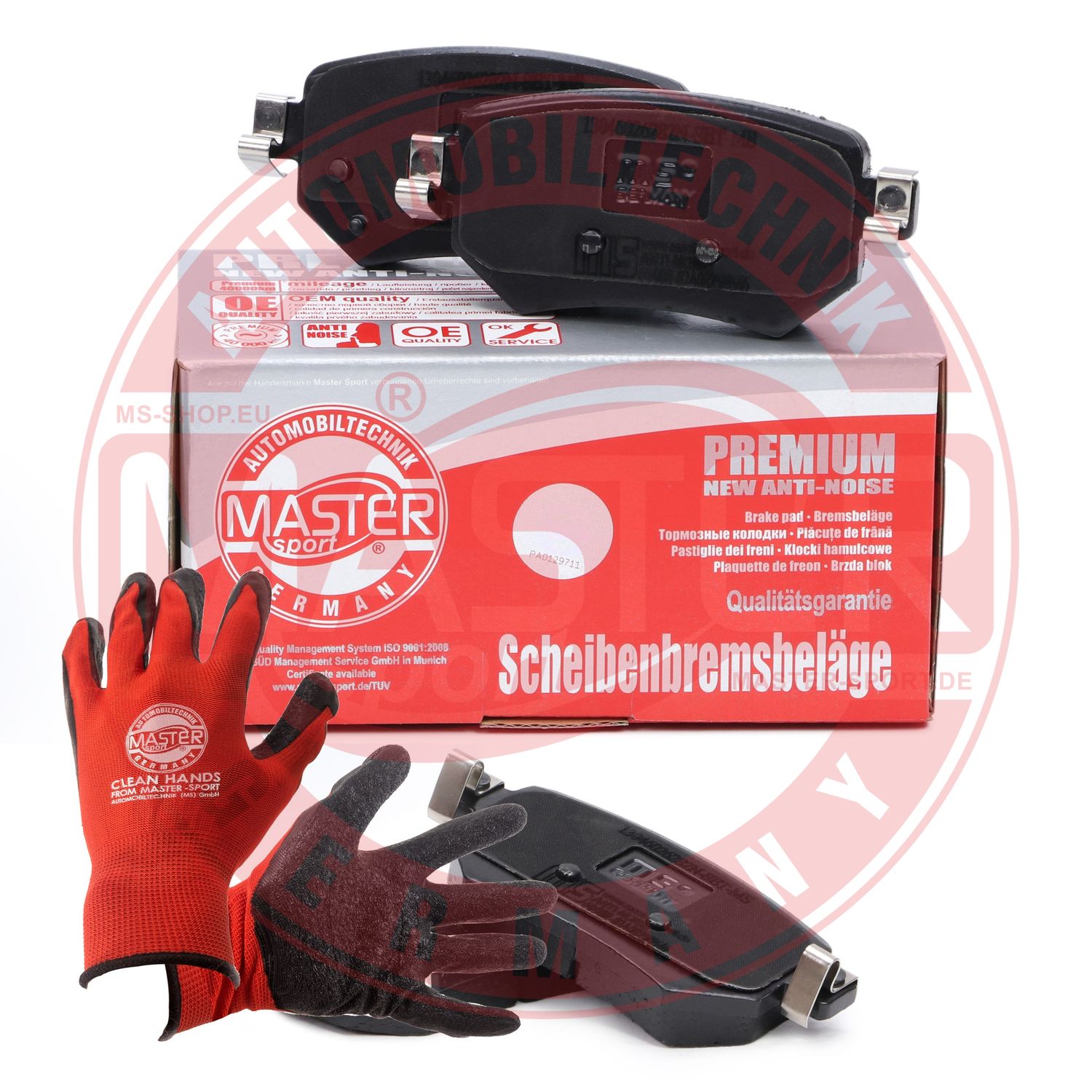 Placute frana MASTERSPORT GERMANY 13046026282N-SET-MSP