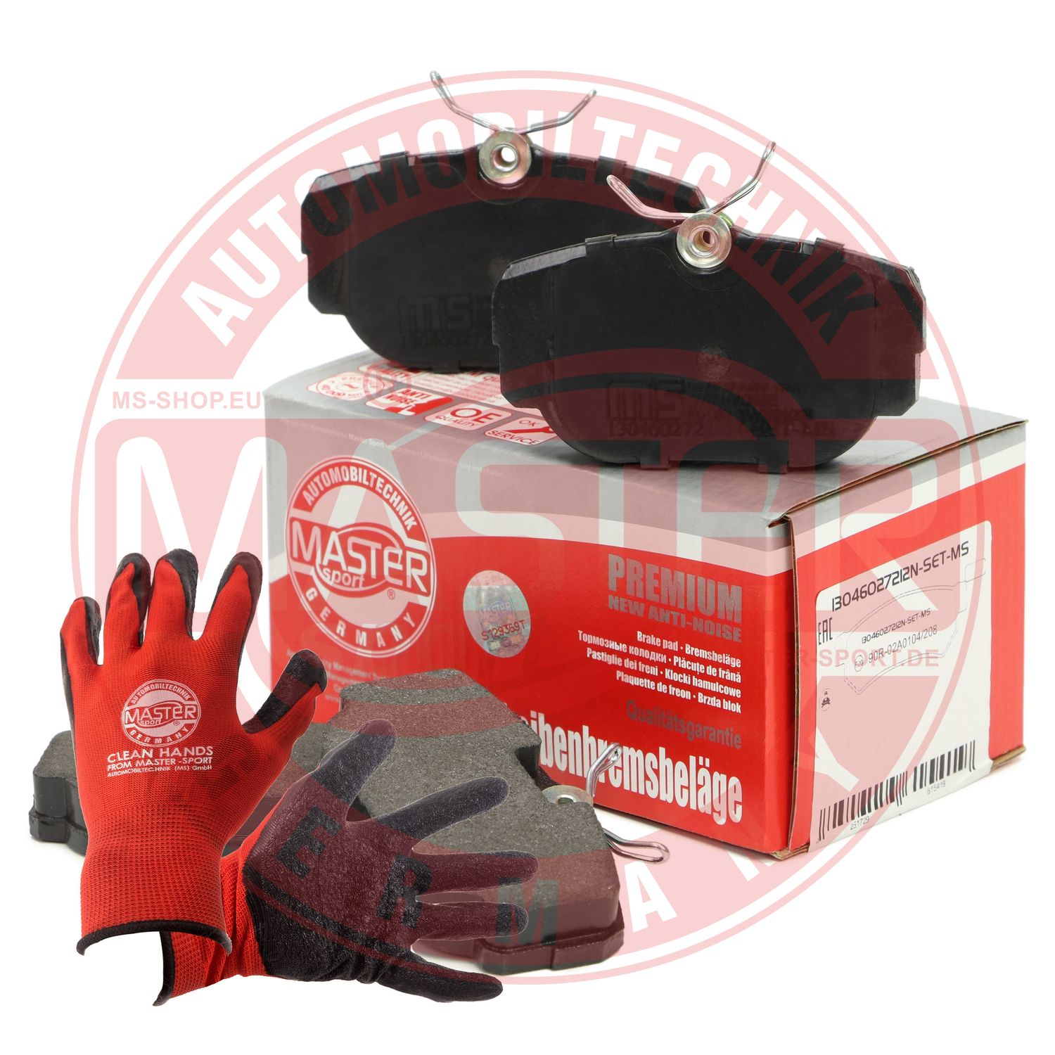 Placute frana MASTERSPORT GERMANY 13046027212N-SET-MSP