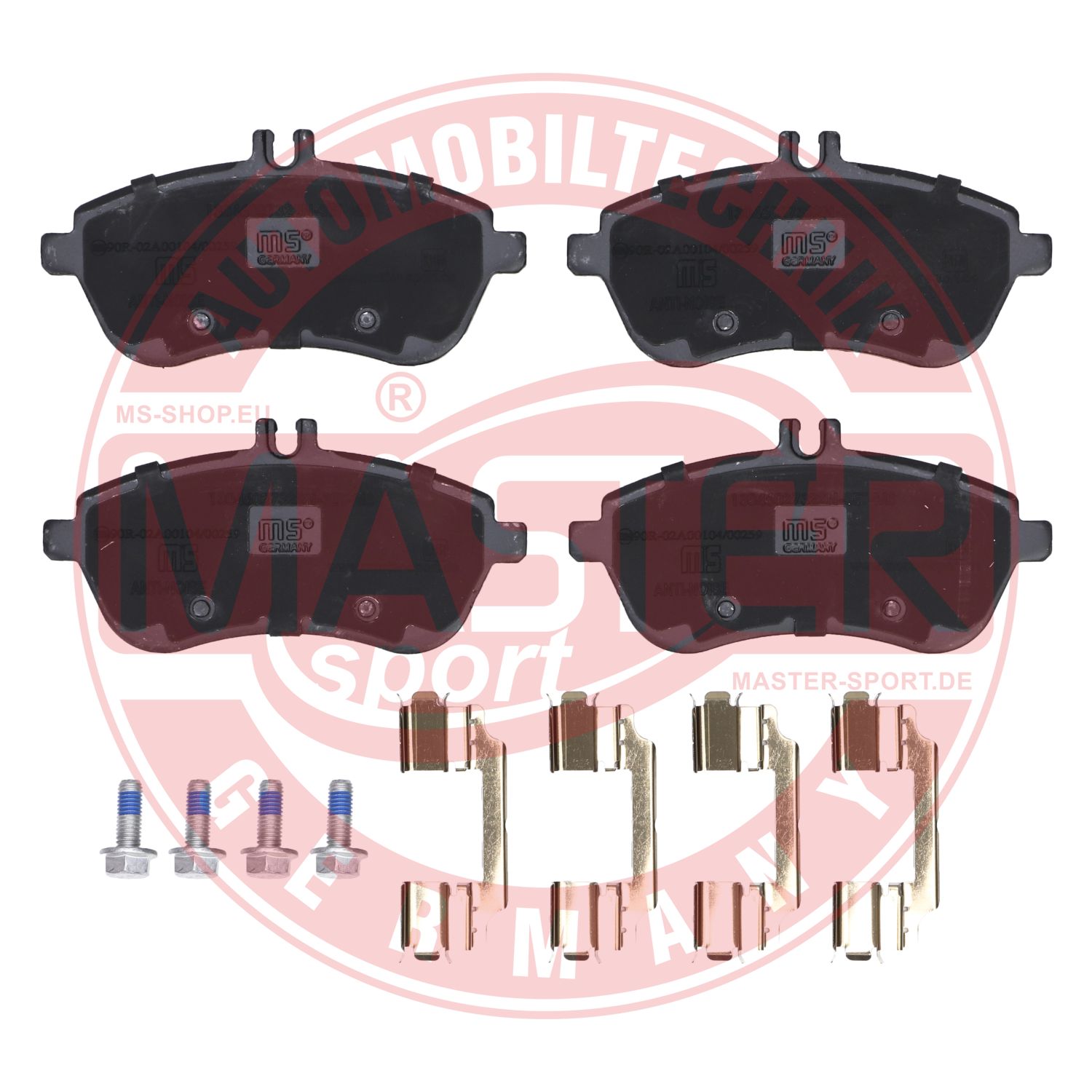 Placute frana MASTERSPORT GERMANY 13046027322N-SET-MS
