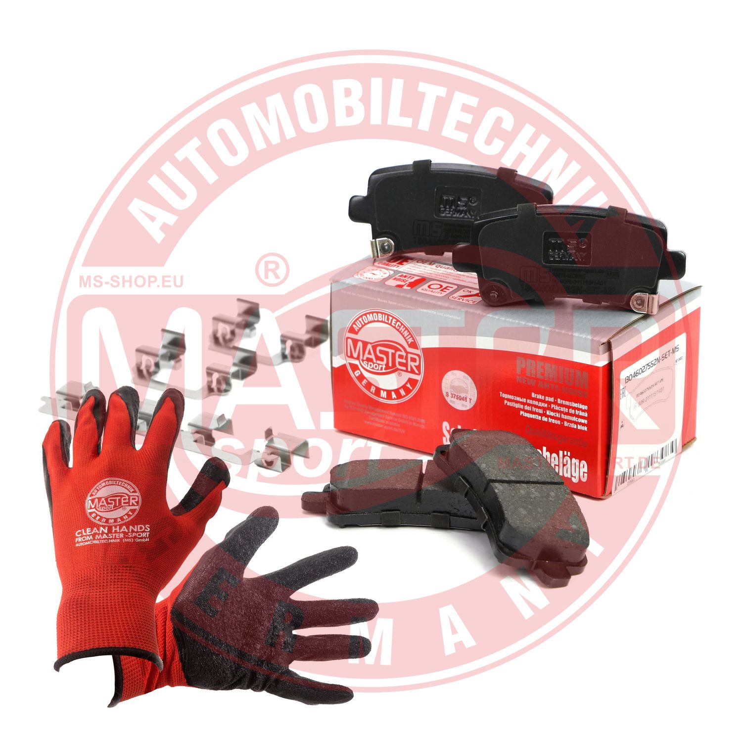 Placute frana MASTERSPORT GERMANY 13046027552N-SET-MSP