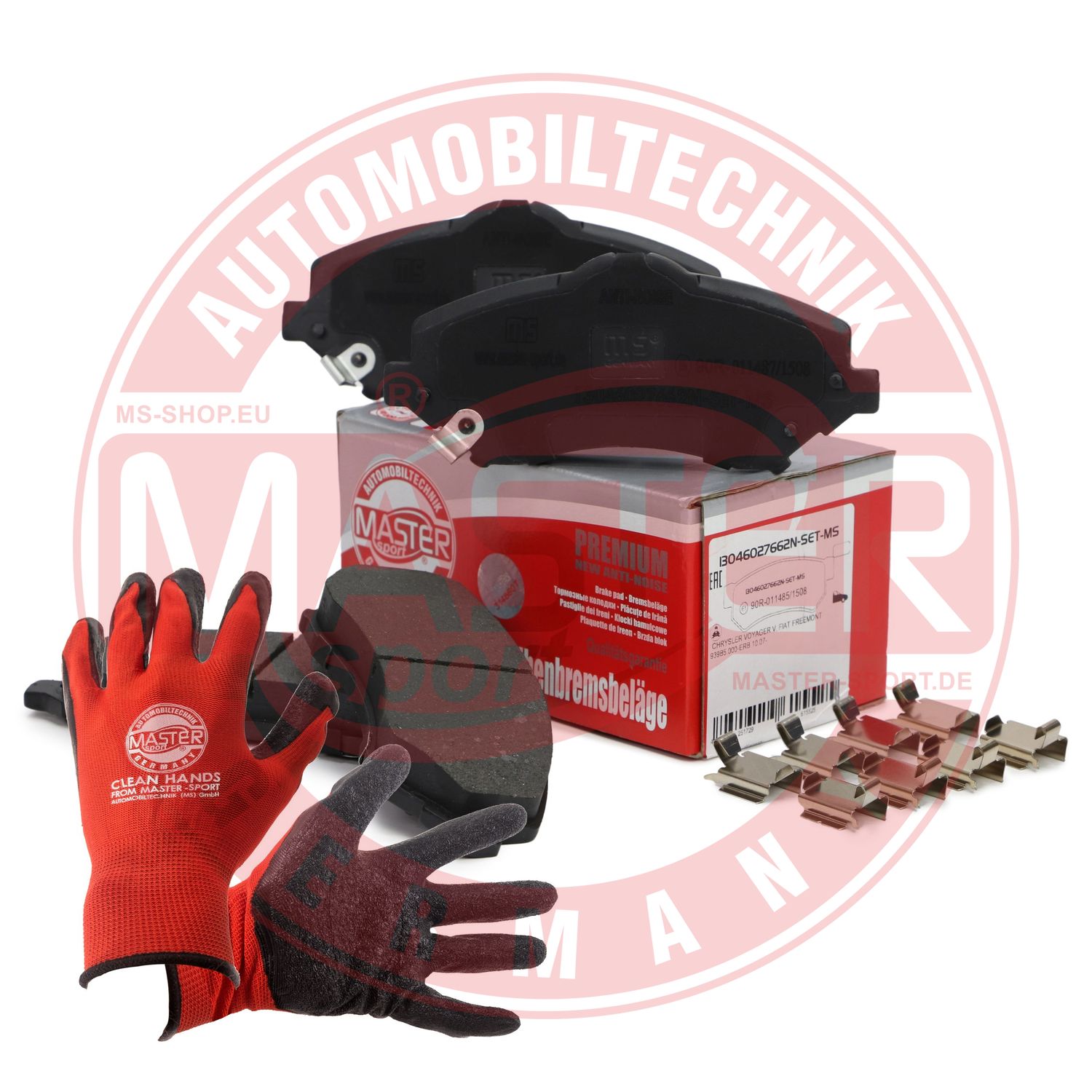 Placute frana MASTERSPORT GERMANY 13046027662N-SET-MSP