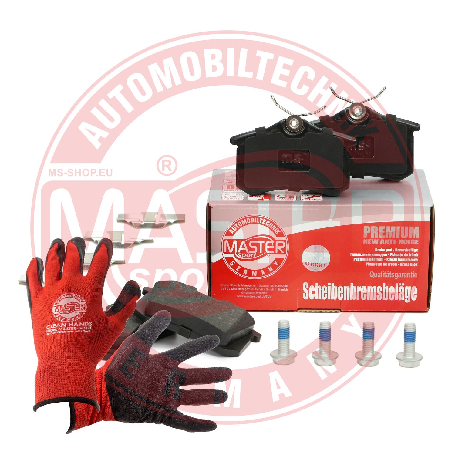 Placute frana MASTERSPORT GERMANY 13046027752N-SET-MSP
