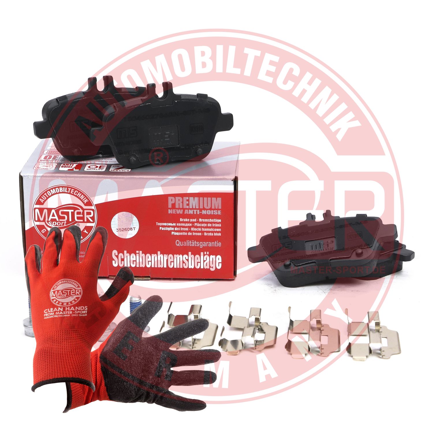 Placute frana MASTERSPORT GERMANY 13046027862N-SET-MSP