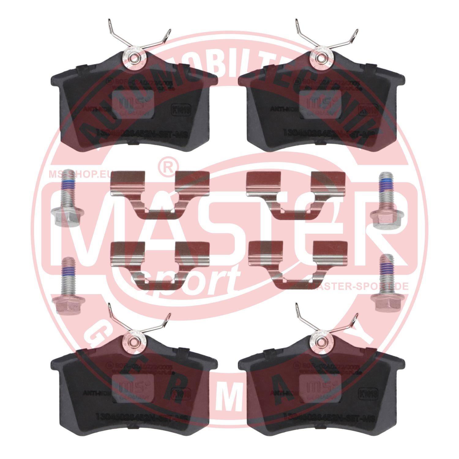 Placute frana MASTERSPORT GERMANY 13046028452N-SET-MS