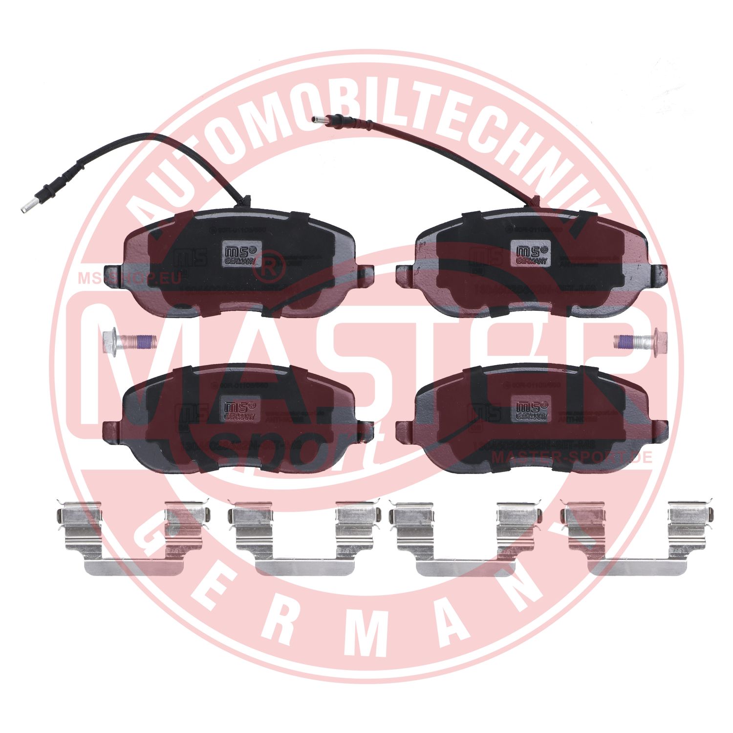 Placute frana MASTERSPORT GERMANY 13046028632N-SET-MS